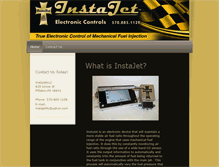 Tablet Screenshot of instajetllc.com